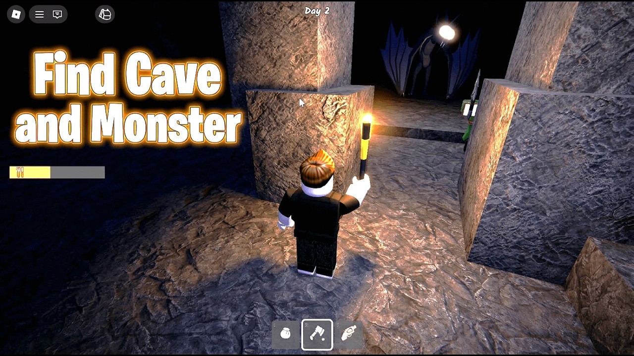 I Found a Secret Cave and Saved 2 Kids in 99 Nights in the Forest Roblox