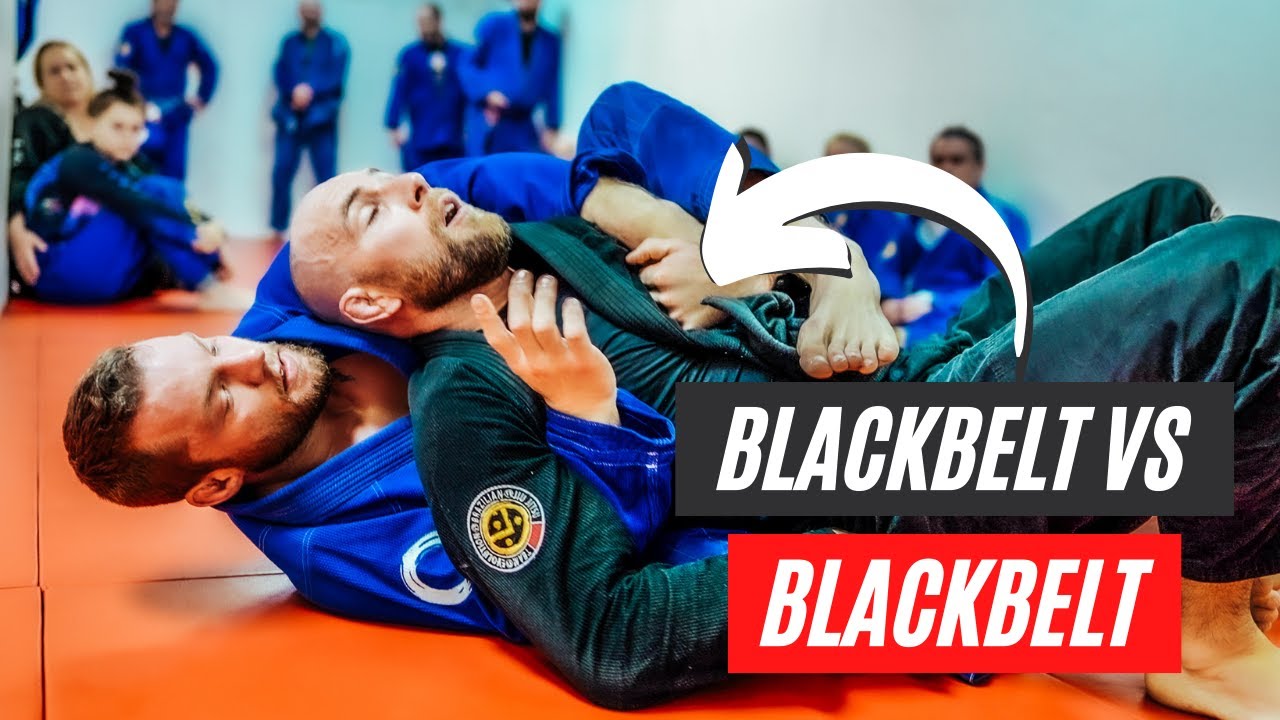 Черный пояс против черного пояса | Комментарий к BJJ Rolling