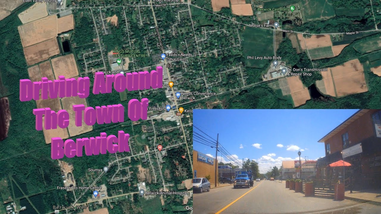 A Drive Around The Town Of Berwick | Dash Cam Footage