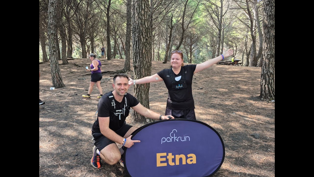 Etna parkrun 13/9/25 FULL COURSE (sped up)