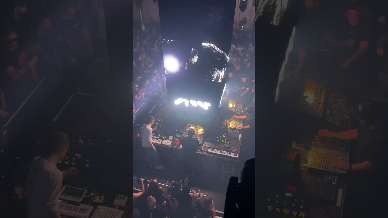 5 DJs Mix Live Techno at the SAME TIME 🤯 (Speedy J) #djs #techno #djmix