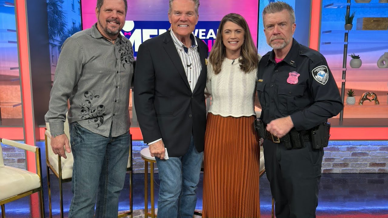 Kevo and Chris Cooper on Lowcountry Live promoting The Men Wear Pink Music Festival.