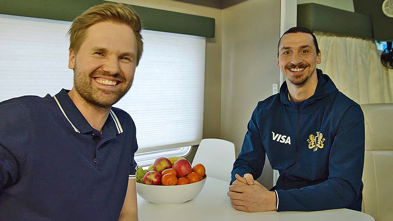 Face To Face With Zlatan Ibrahimovic For 10 Minutes Straight