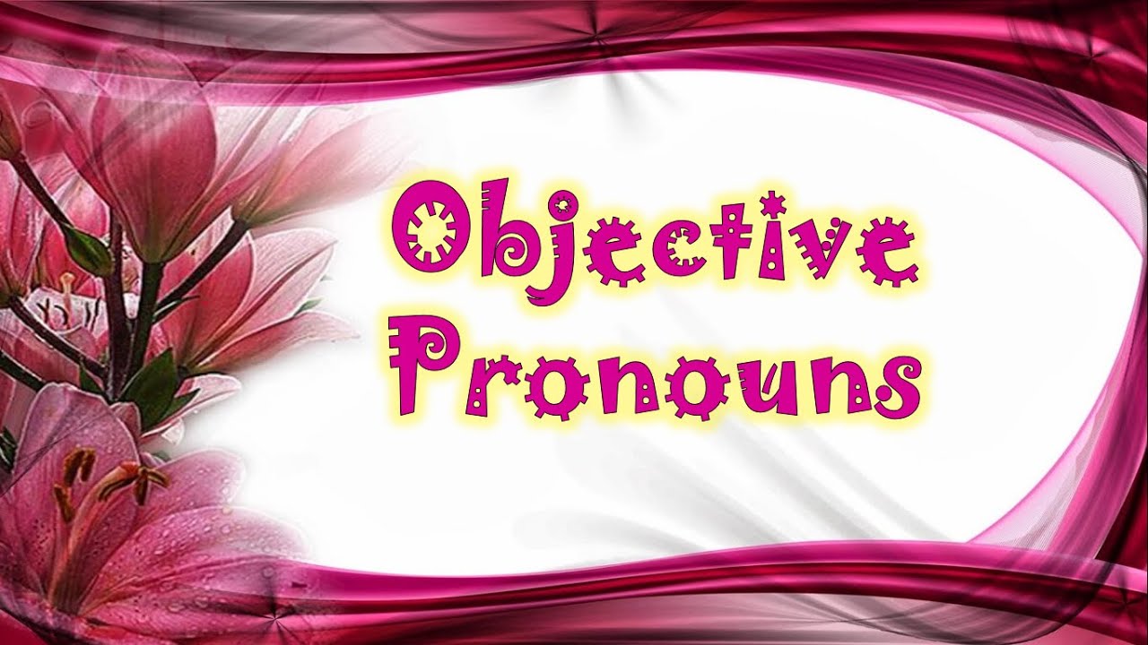 Особові займенники в об'єктному відмінку в англійській мові