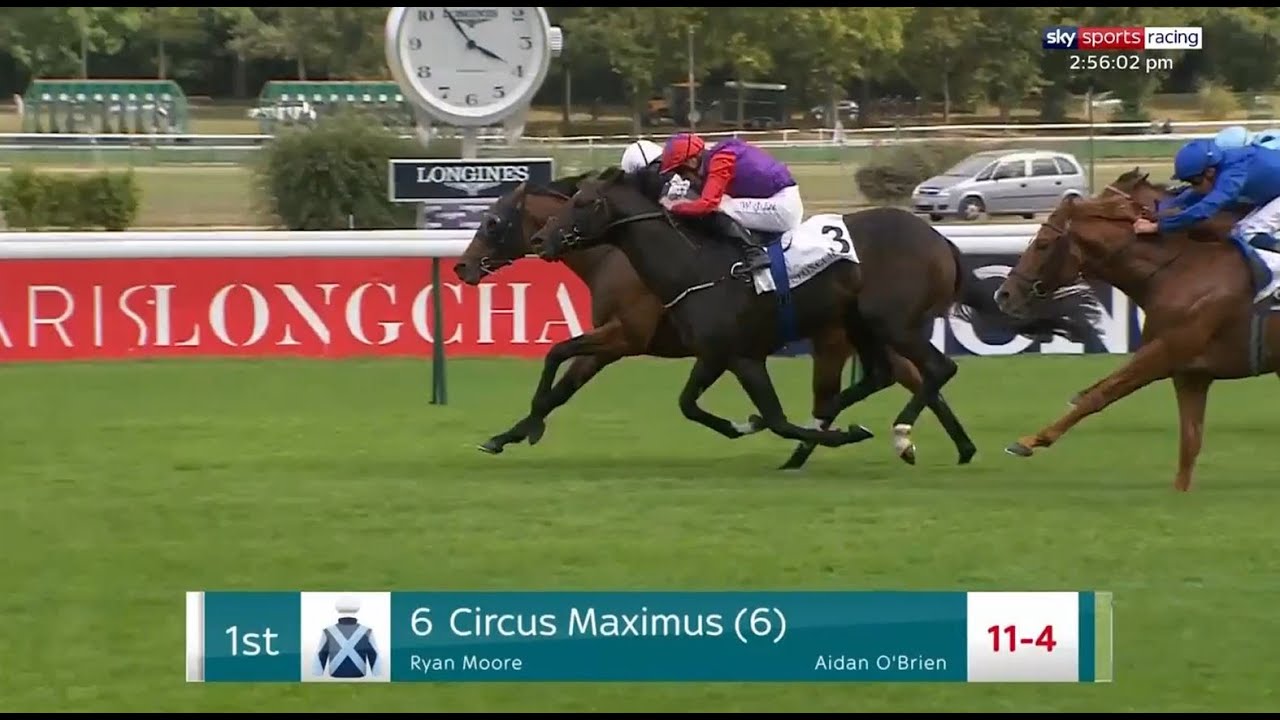 Circus Maximus wins the Group 1 Prix du Moulin