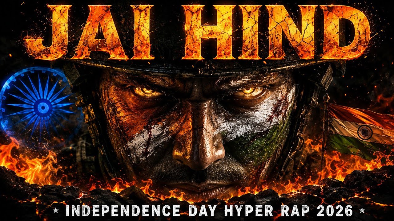 JAI HIND 🇮🇳🔥 Independence DayHYPER RAP 2026 | Most AggressivePatriotic Rap | 15 August Special