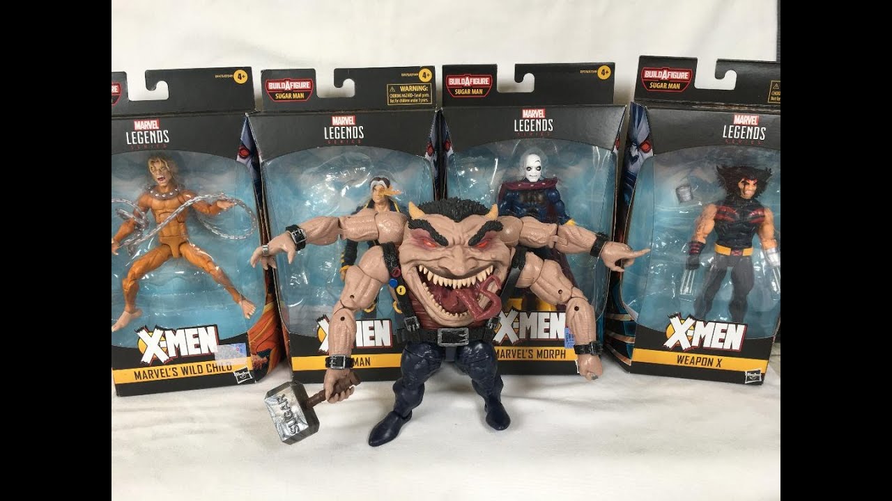 Sugarman from Age of Apocalypse, building the build-a-figure by Marvel Legends 2020 Hasbro.