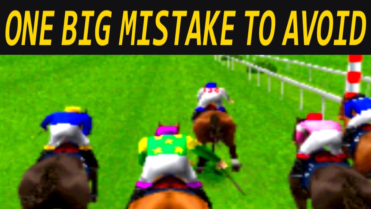 BIG Mistake THAT WILL RUIN Your Gallop Racer 2000 Experience!