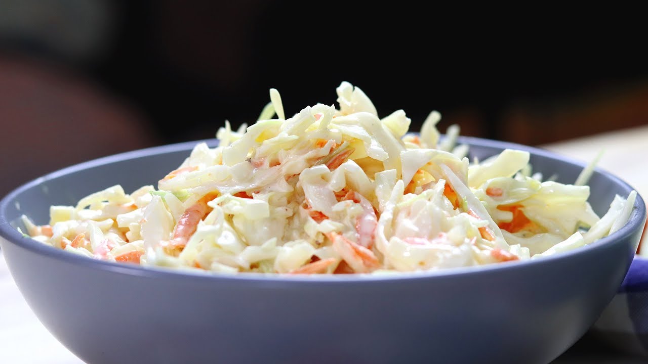 SALATA COLESLAW - ASMR  | Bucătar Maniac