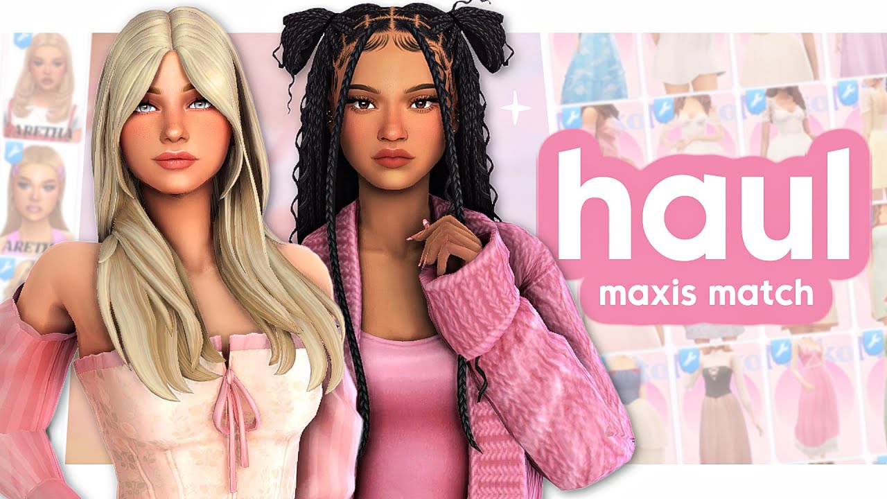 BEST CC FINDS | Sims 4 Custom Content Haul (Maxis Match)