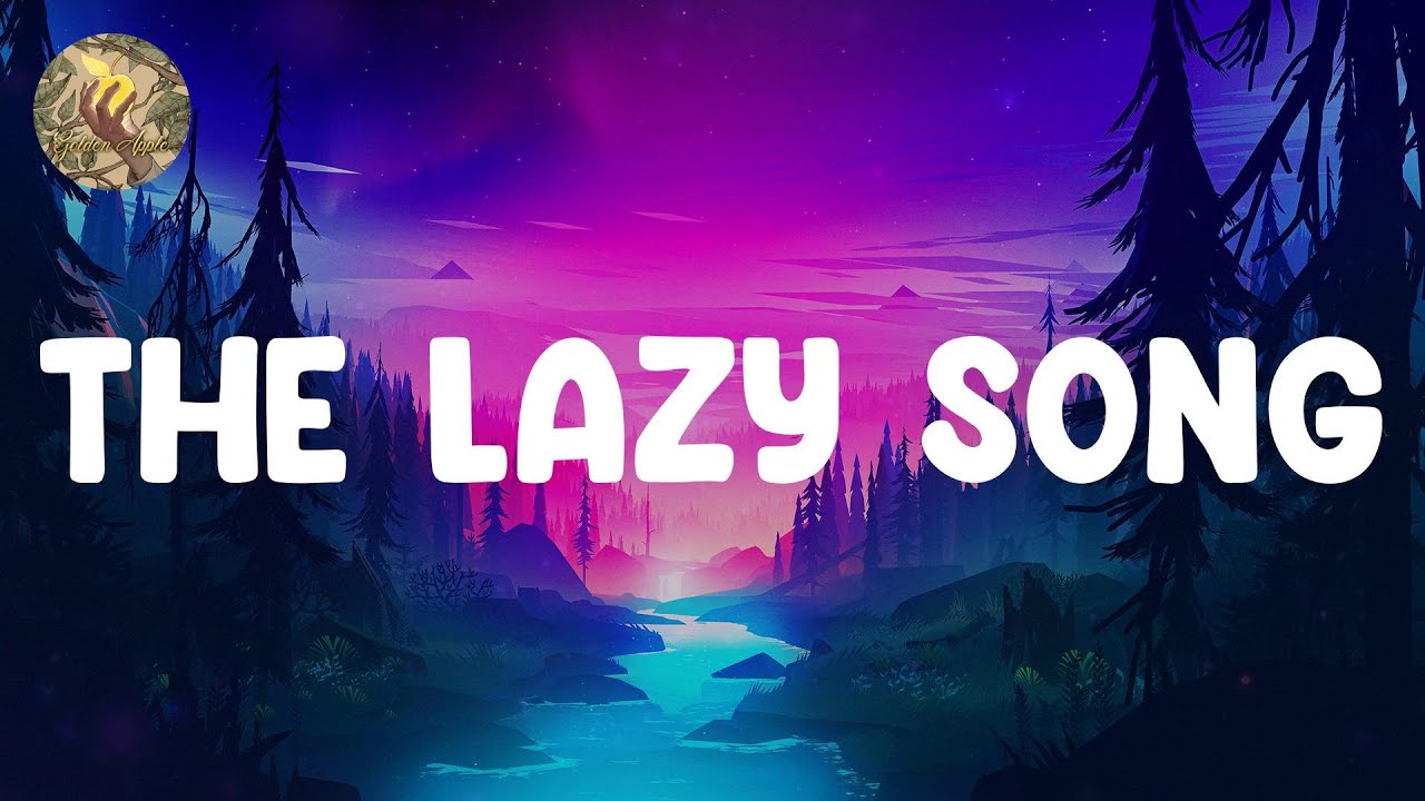 Bruno Mars - The Lazy Song (Lyrics) Selena Gomez & The Scene, Flo Rida (Mix)