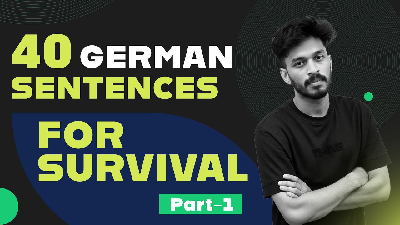 40 German Sentences You Need to Survive in Germany