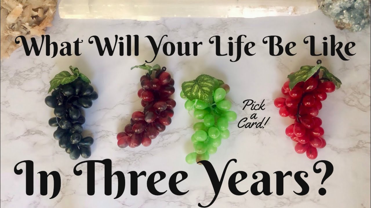⏰ Where Will You Be in Three Years from Now? ⏳ Life Pick a Card Reading!🃏