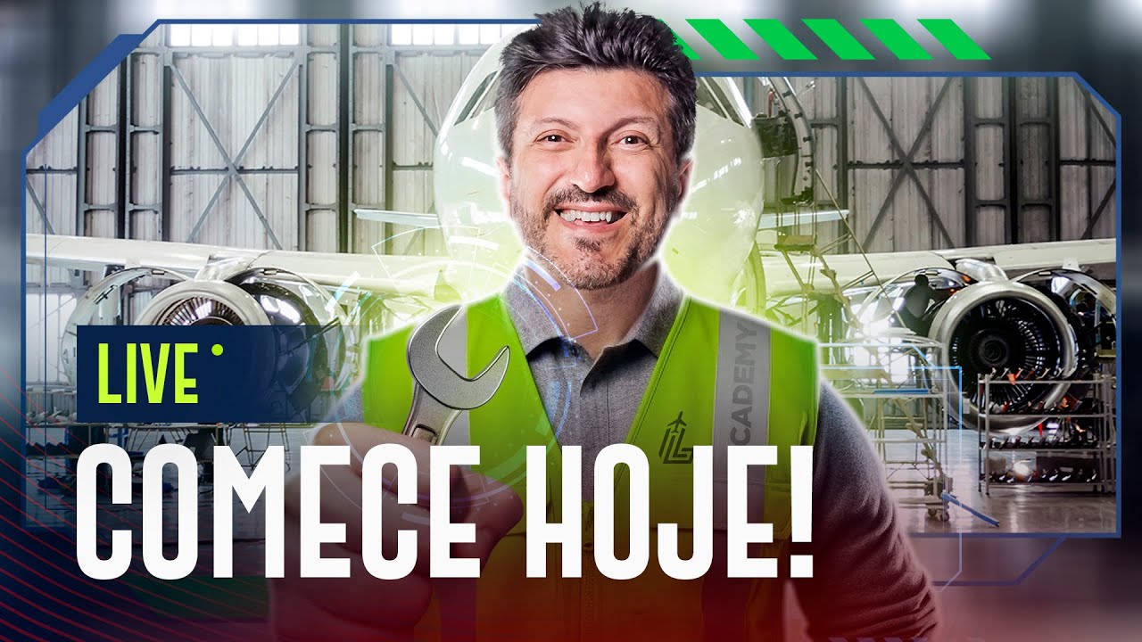 Decole AGORA - Seja um Mecânico de Manutenção de Aeronaves