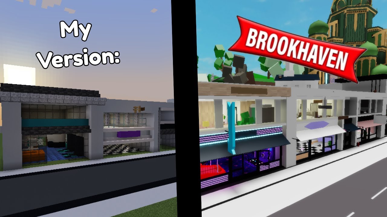 I'm building Brookhaven in Minecraft | PART 1