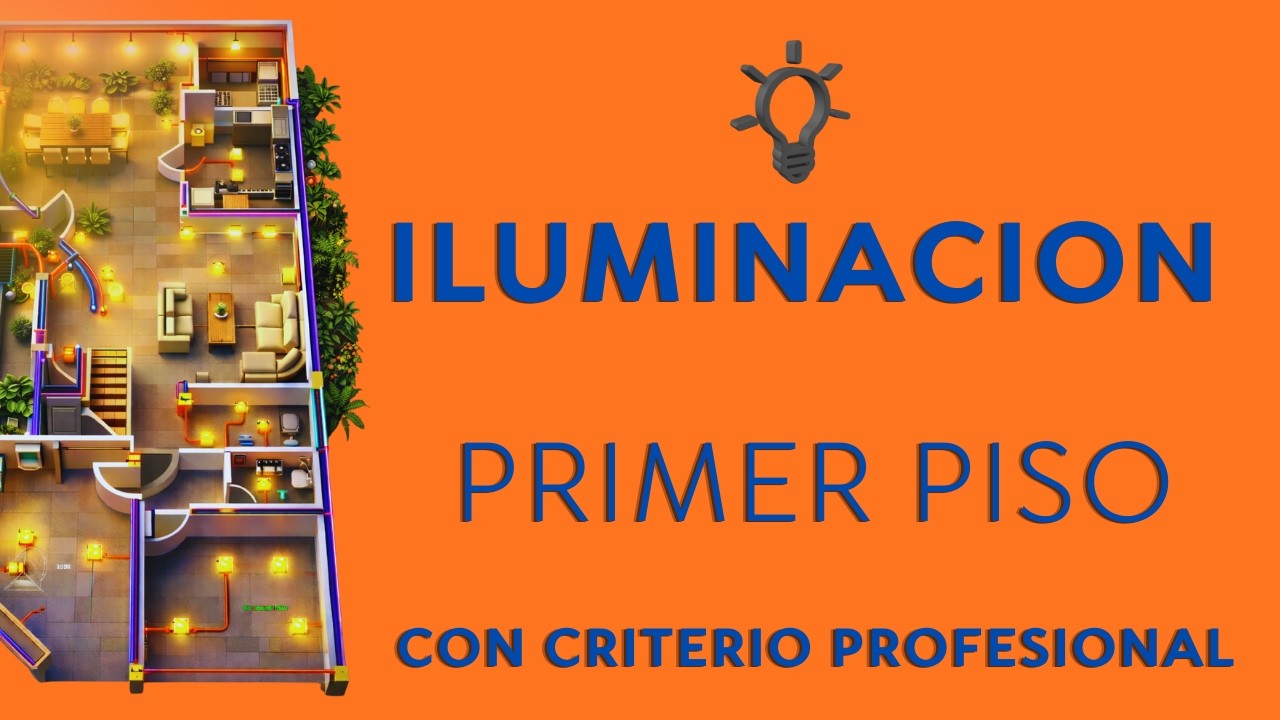 Diseño profesional de tubería de iluminación | Primer piso de casa moderna