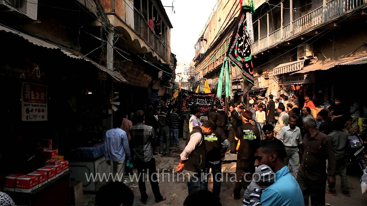 Abundant of Shia muslims gather for the procession- Muharram