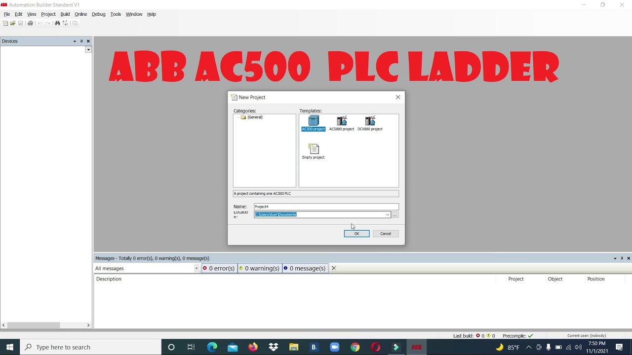 ABB PLC LADDER LOGIC BASIC PROGRAMMING  / PLC SELCTION / LADDER LOGIC