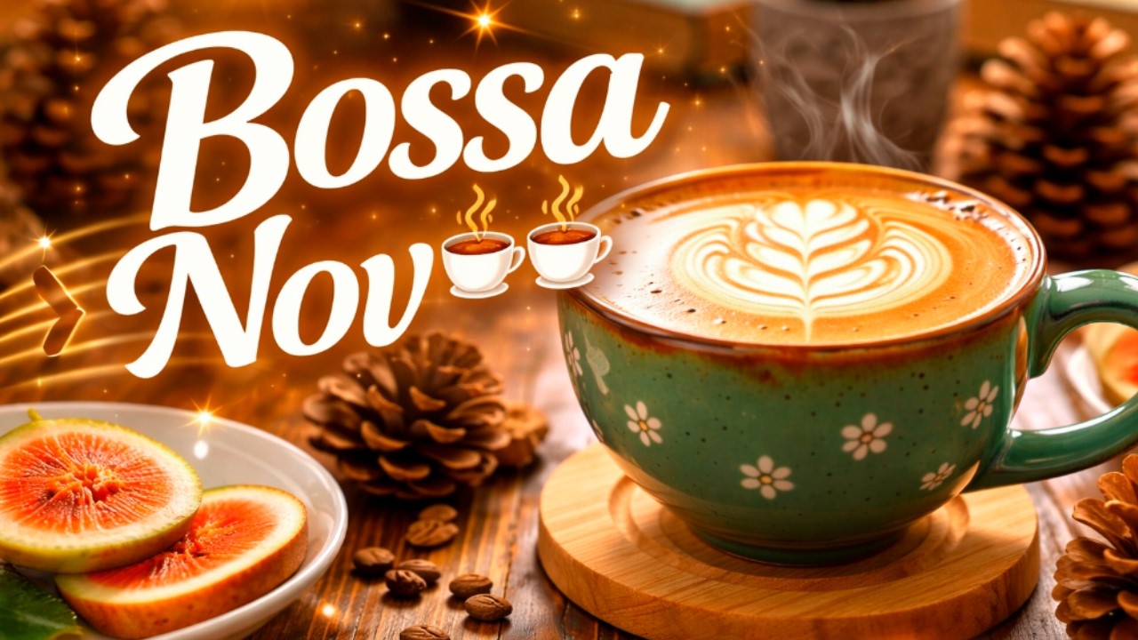 🔥 Bossa Nova Coffee Vibes ☕ Relaxing Jazz Piano Music to Study, Work & Chill