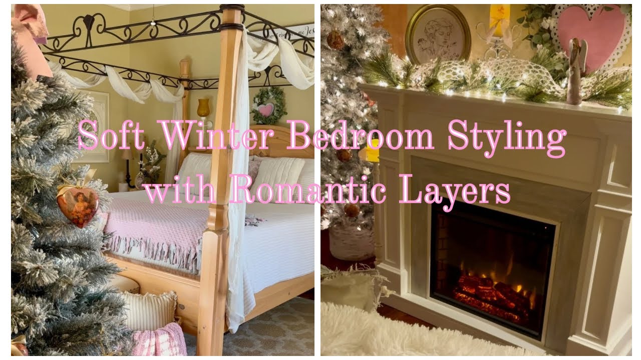 💕Cozy & Romantic/ Simple/Budget-Friendly Tips for a Soft Winter Valentine Room Transition