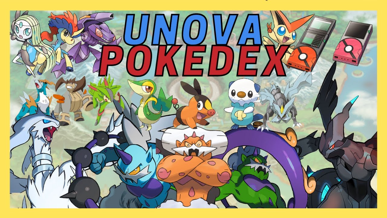Unova Pokedex | All 156 Gen 5 Unova Pokemon