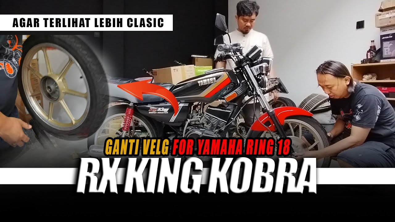 OBRAL VELG UNTUK RX KING #2tak #rxking #2stroke