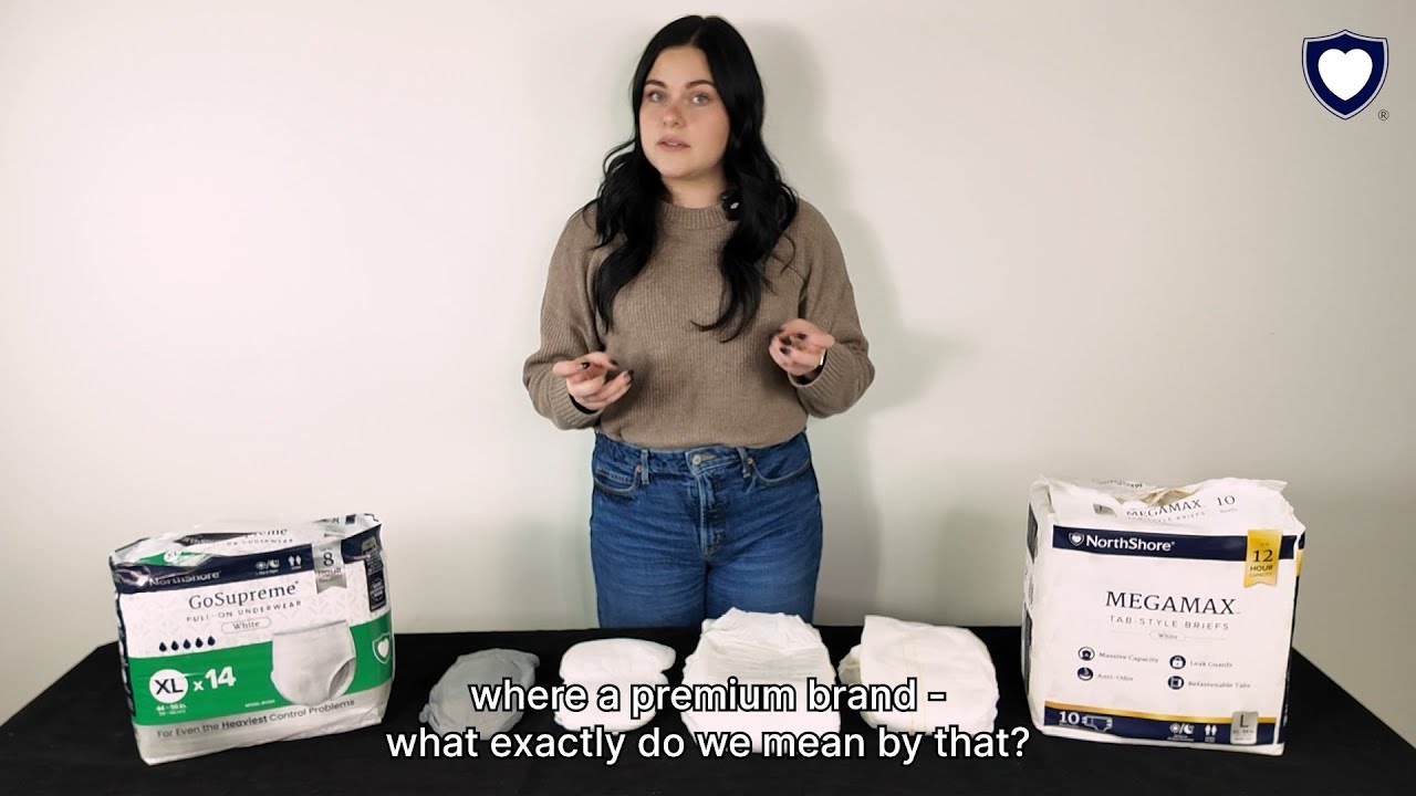 Store Brands vs. NorthShore Adult Diapers - What's the Difference?