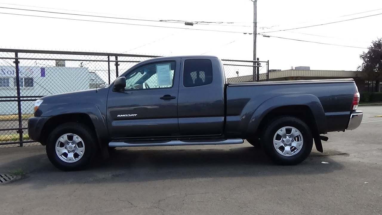 2010 Toyota Tacoma SR5 Access Cab (2.7l, 5MT, 4WD) - Start-Up & Automobile Documentation