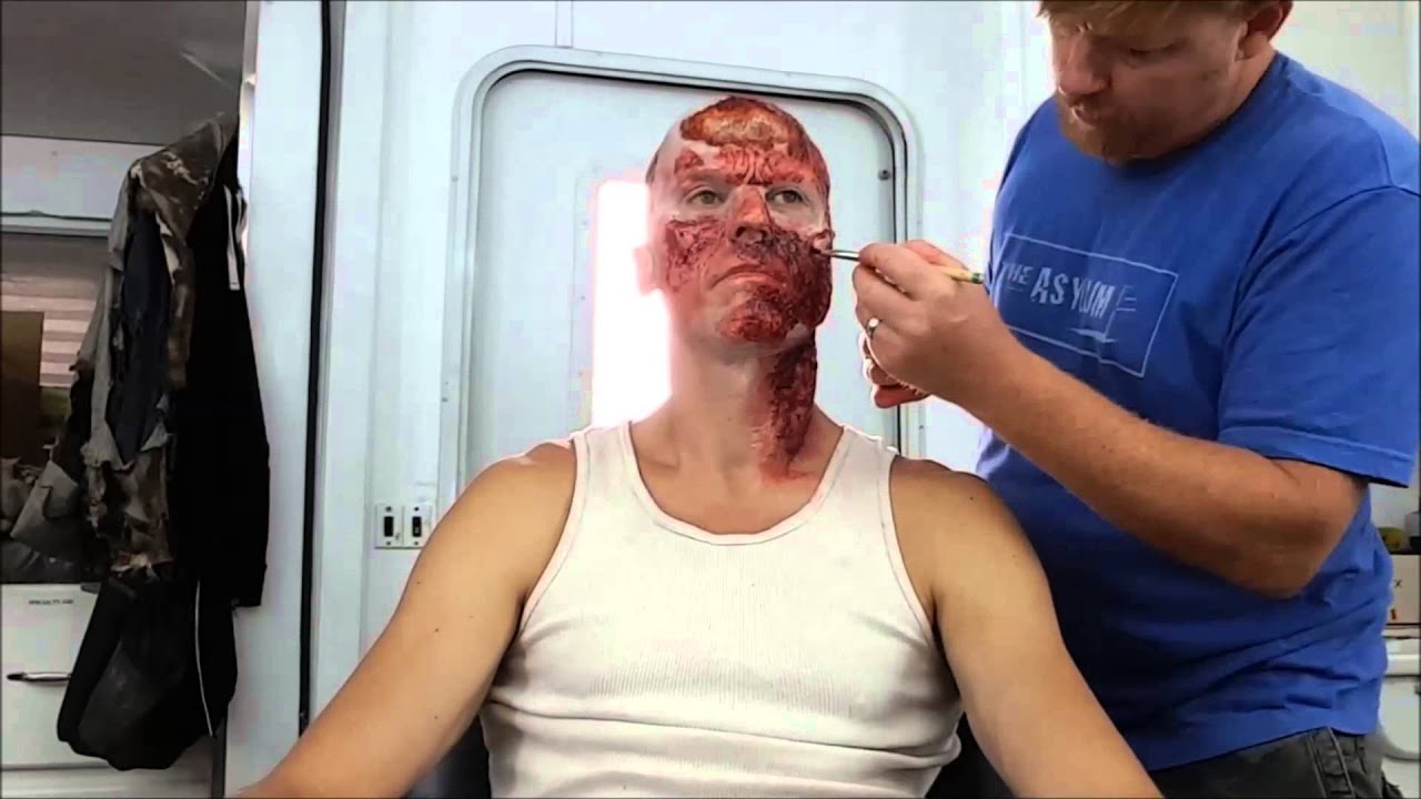 Z Nation Blaster Makeup