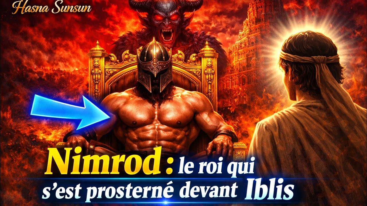 Nimrod : LE ROI MAUDIT&hellip; 😨 le premier roi qui a d&eacute;fi&eacute; allah et rencontr&eacute; Satan .