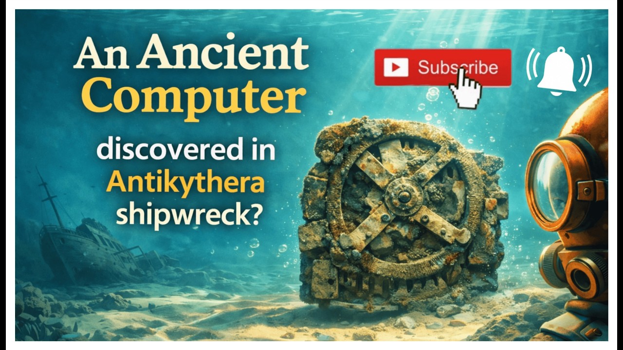The Antikythera Mechanism | 2,000 year old ancient computer discovered at the bottom of the ocean !!