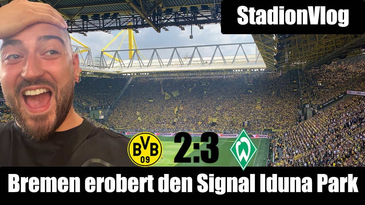 Borussia Dortmund vs Werder Bremen 2:3🔥 Pure Emotionen I StadionVlog I insideChampions