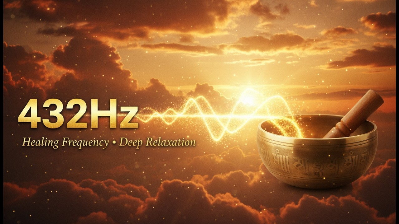 432Hz Meditation Frequencies | Chakra Cleansing & Deep Energy Harmony #yoga