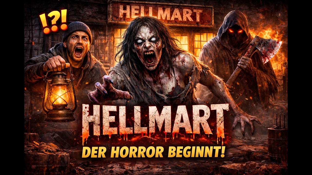 Hellmart Gameplay Deutsch – DAS ist der reinste Horror!😱| Let’s Play Hellmart (Die ersten Drei Tage)