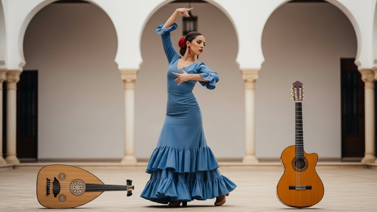 Spanish Guitar & Arabic Oud — A Journey Into the Soul (Celestial Flamenco Fusion)