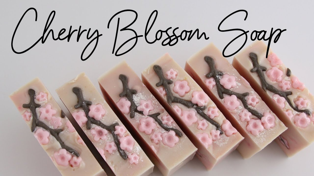 Creating a Cherry Blossom Soap: Fancy Soap Tops