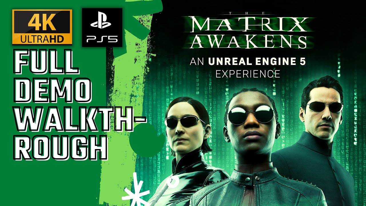 The Matrix Awakens Demo | Unreal Engine 5 - PS5 Gameplay