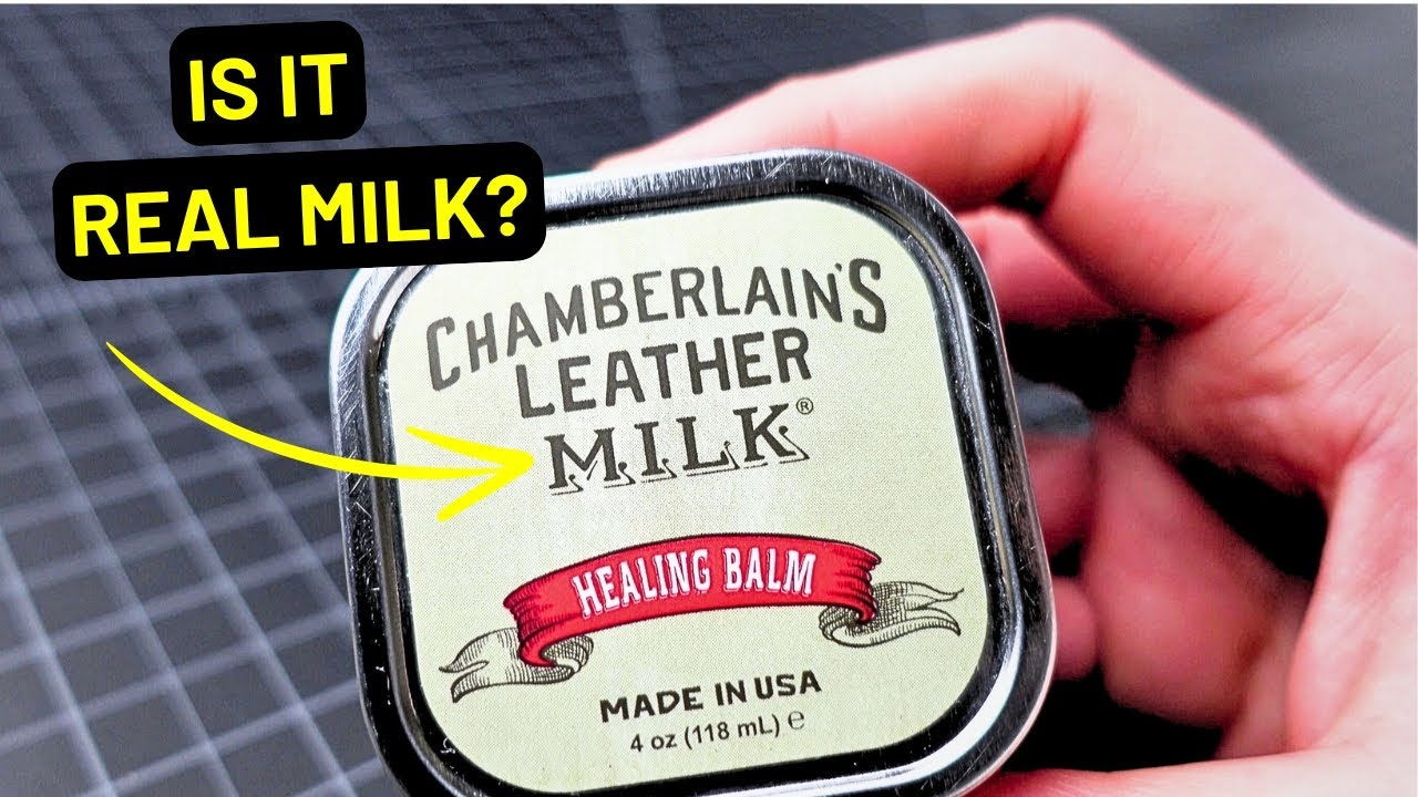 Chamberlain's Leather Milk Balm Tested with Examples