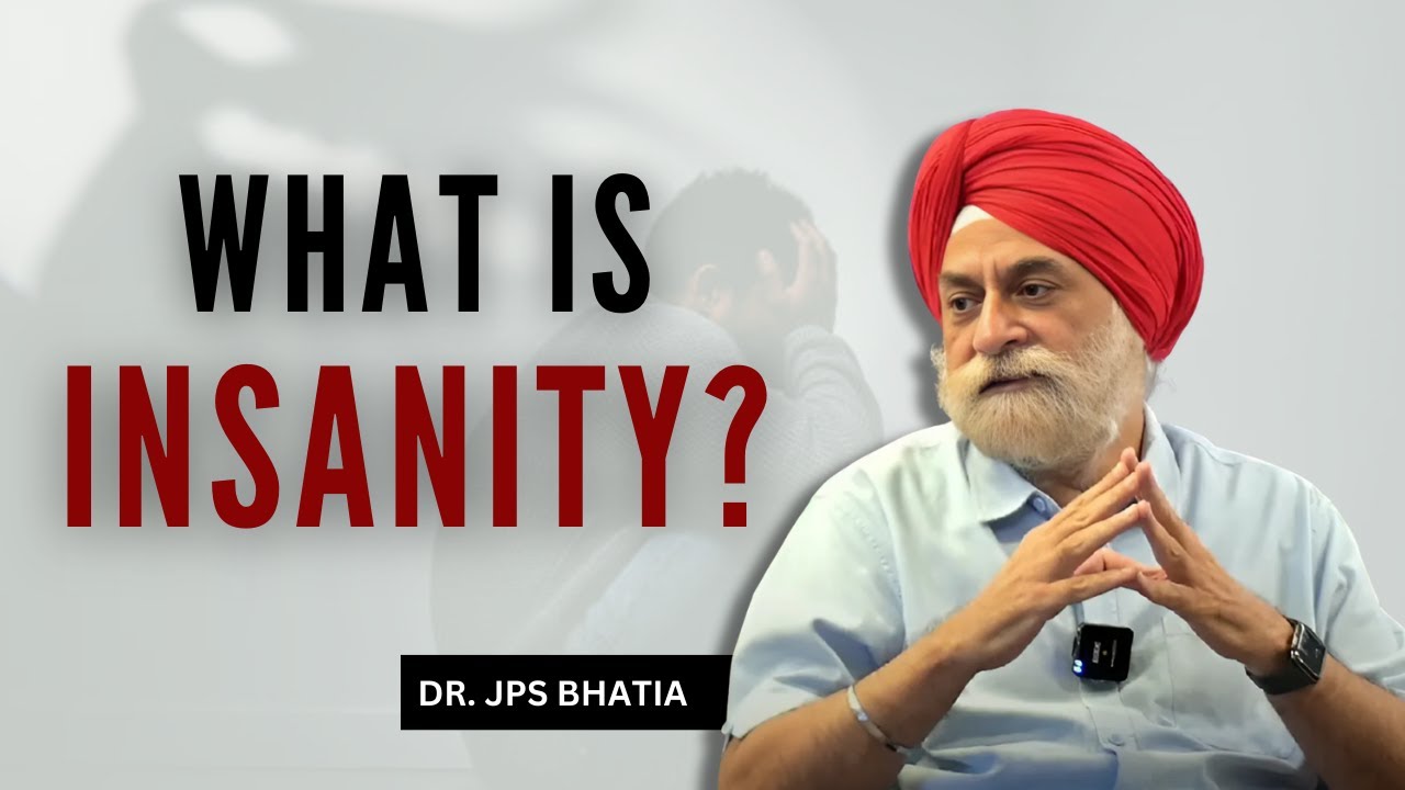 What is Insanity?  #drjpsbhatia #thehermitagerehab