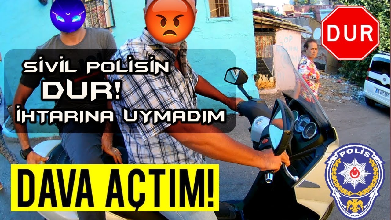 TRAFİK CEZASINA İTİRAZ ETTİM VE KAZANDIM! | SİVİL POLİSİN DUR İHTARINA UYMADIM | MotoVlog #53