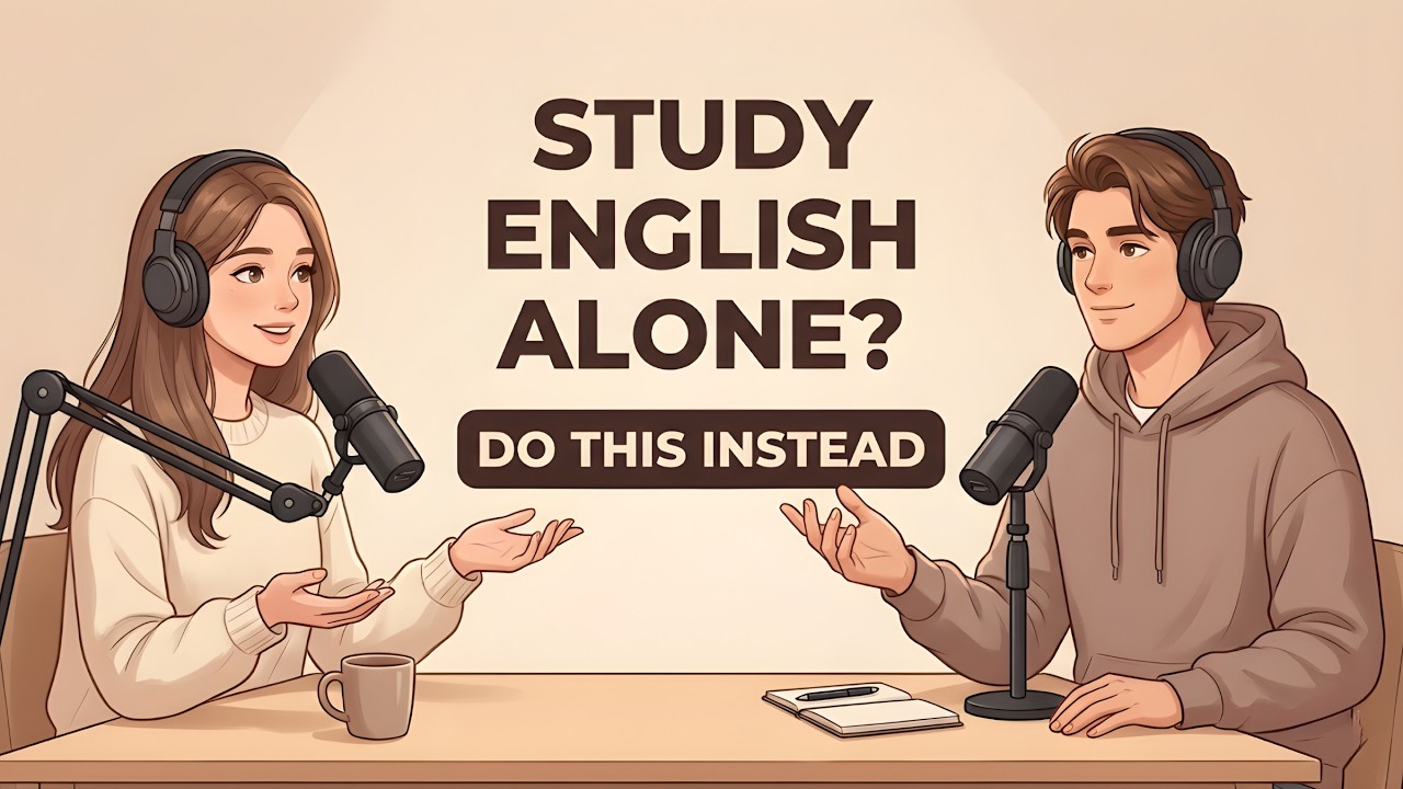 How to Study English Alone | A Simple 3-Step System That Actually Works