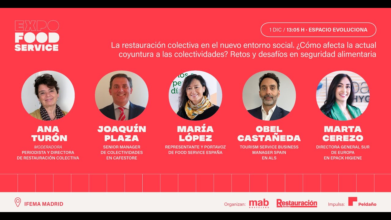 Restauración colectiva | Cafestore, Food Service España, ALS, ePack Higiene | Expofoodservice 2022