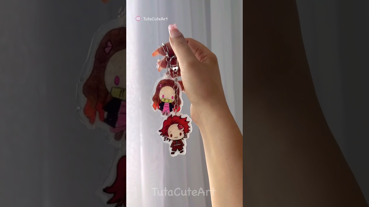 DS cute keychain ✨ Easy DIY