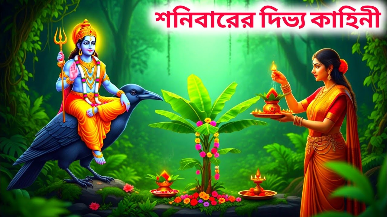 শনিদেবের কাহিনী | Shanidev Ki Katha | শনিবারের উপবাস কাহিনী | Shanivaar Vrat Katha | Bhakti video 