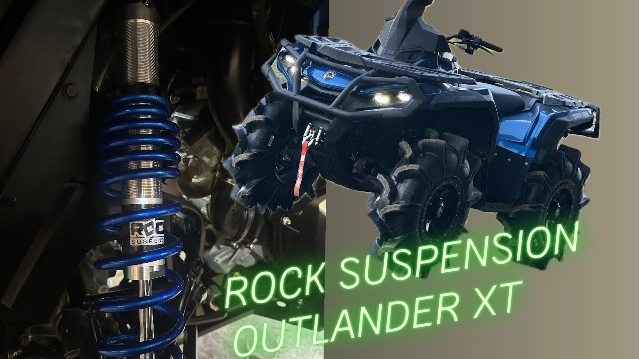 Can Am Outlander XT shocks | Rock Suspension |  REVEAL!!!