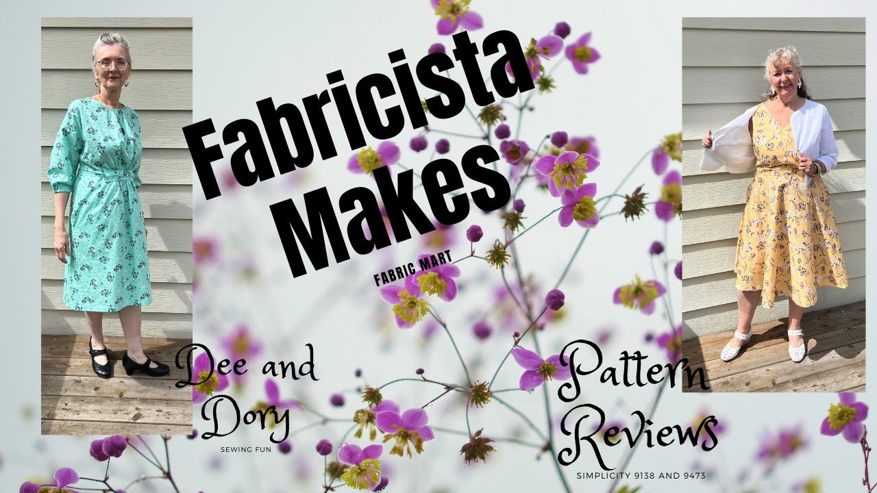 Fabricista Makes - Pattern Review S9473 and S9138 4-4-22