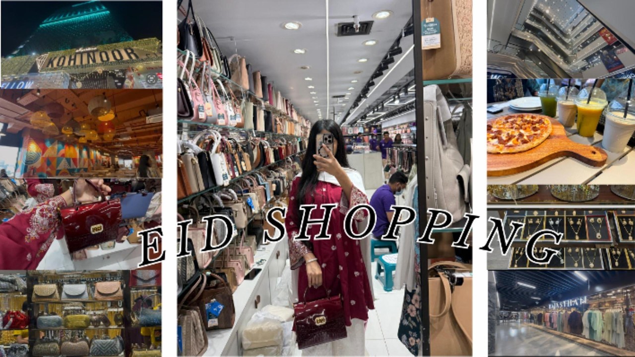 Eid Shopping Vlog 2026 | Eid Preparation, Fun Day Out, Lights, Food & Haul | Kohinoor Mall Full Vlog