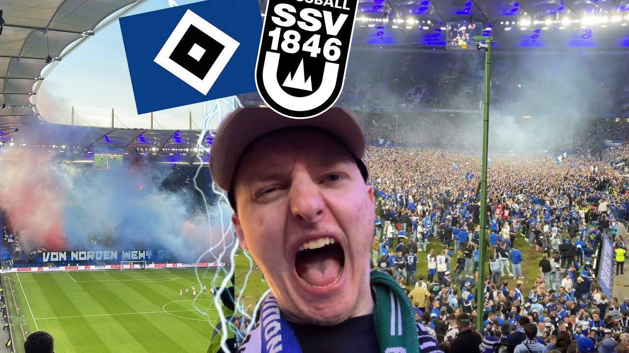 DER HSV IST ZURÜCK IN DER 1. LIGA | Platzsturm, verrücktestes Stadion Erlebnis aller zeiten!