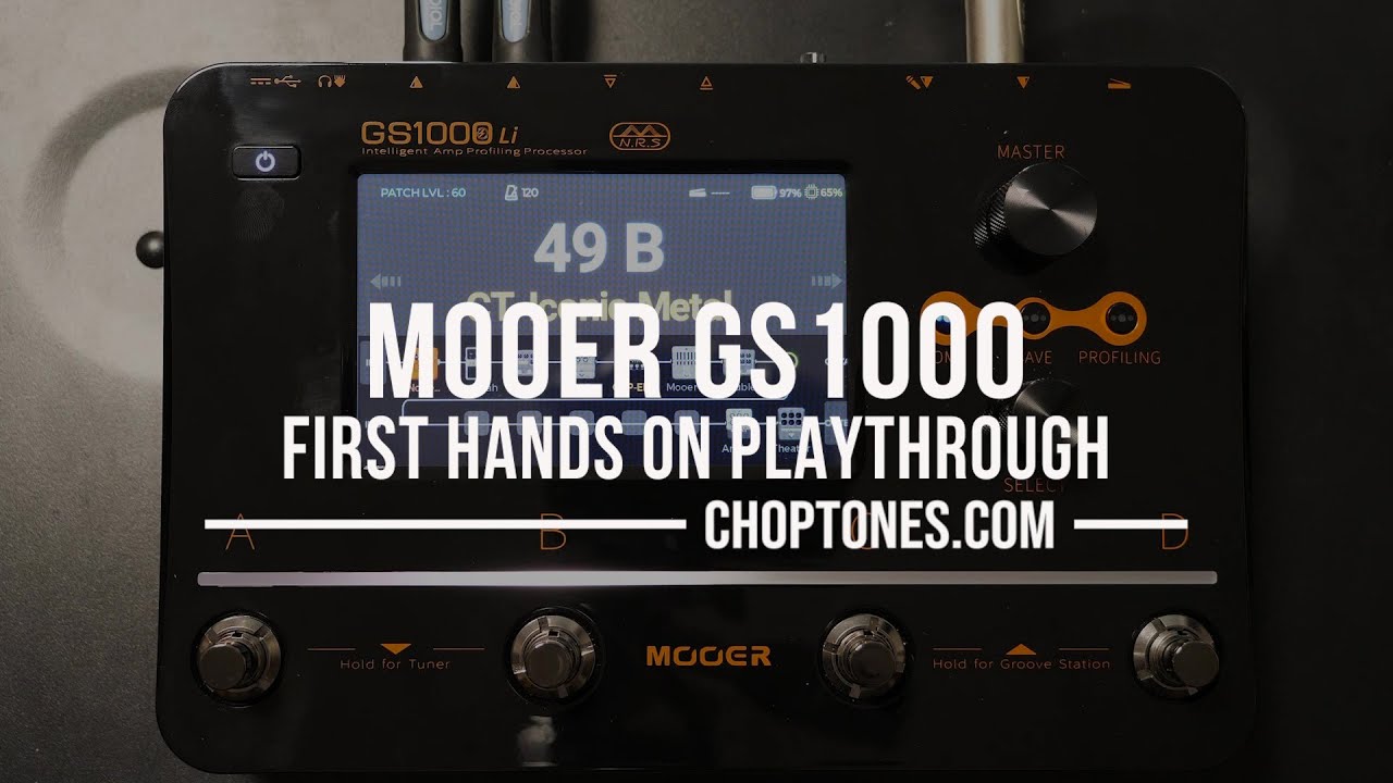 Mooer GS1000 | First Hands On Playthrough Demo