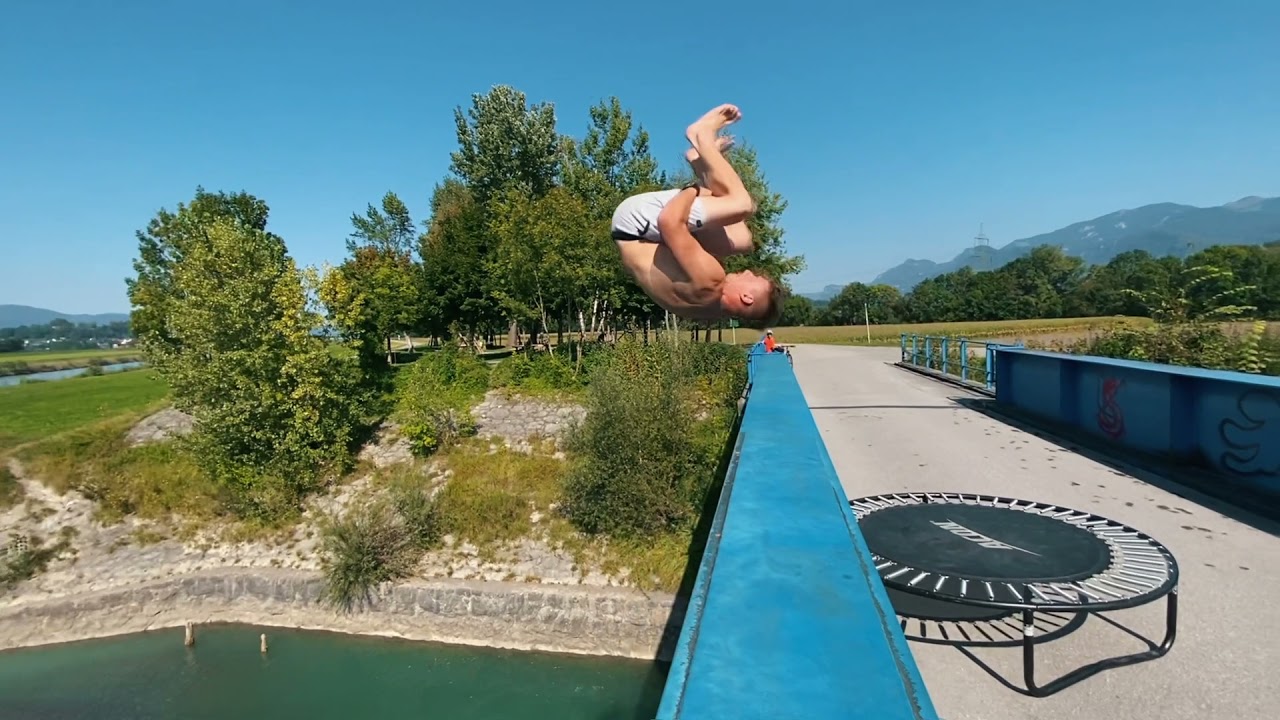 Minitramp vs. Cliff Jumping - Short Film